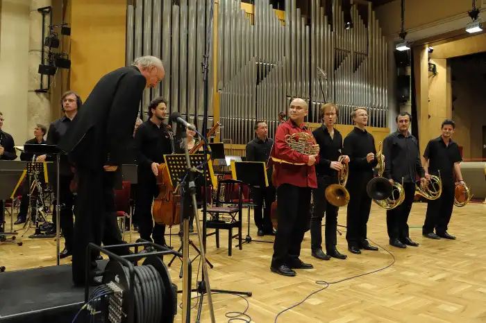THB Ostravská banda, Johannes Kalitzke, Ondřej Vrabec (v červeném) (foto archiv OCNH)